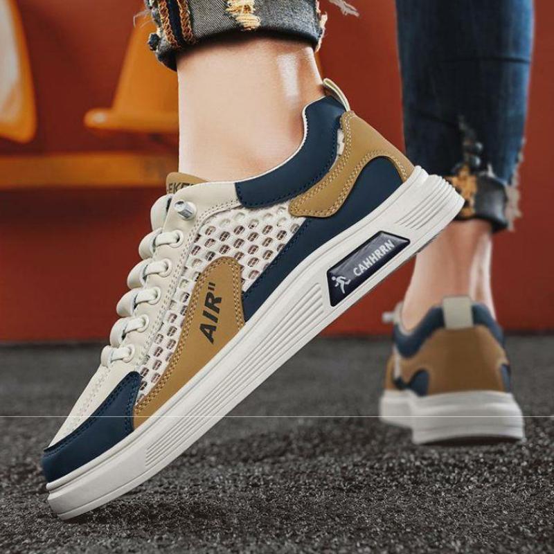Summer Breathable Mesh Casual Shoes Men's New Student Sports Shoes Men's Fashion Lightweight Sports Casual Shoes Zapatos Hombre