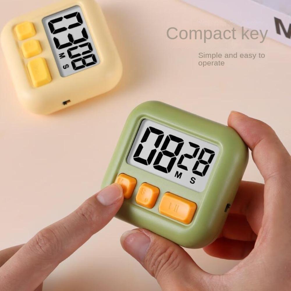 LCD Digital Kitchen Timer with Stand Alarm Clock Counter Portable Countup Timer Timer Reminder