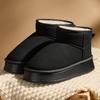 Winter Women Snow Boots Plush Warm Thick Bottom Boots Breathable Soft Non-slip Cotton Boots