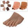 Practice Foot Model Bendable Prosthetic for Nails Ists Beginners Training