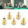 Adjustable Brasses Weight Screw Billiard Equipment Brasses Counterbalances Screw for Pool Cue Improved Stability Control