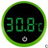 Aquarium Selbst-adhesive Thermometer Lcd Digital Fisch Monitor Thermometer Große Meter0-60 ℃ Terrarium Temperatur Bildschirm Mini Q3q6