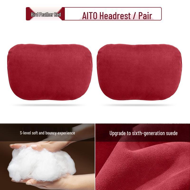 AITO M7/M9/M5 Car Headrest Pillow - Interior Seat Modification Accessory
