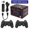 X2 Plus 256G 50000 Game GD10 Pro 4K Game Stick 3D HD Retro Video Game Console Wireless Controller TV 50 Emulator For PS1 N64 DC
