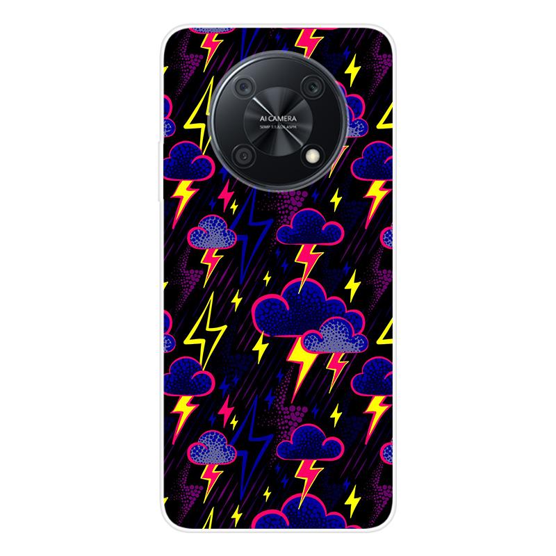 For Huawei nova Y90 Y 90 novaY90 Case Soft Silicone Back Cover Cartoon Phone Case Diversification