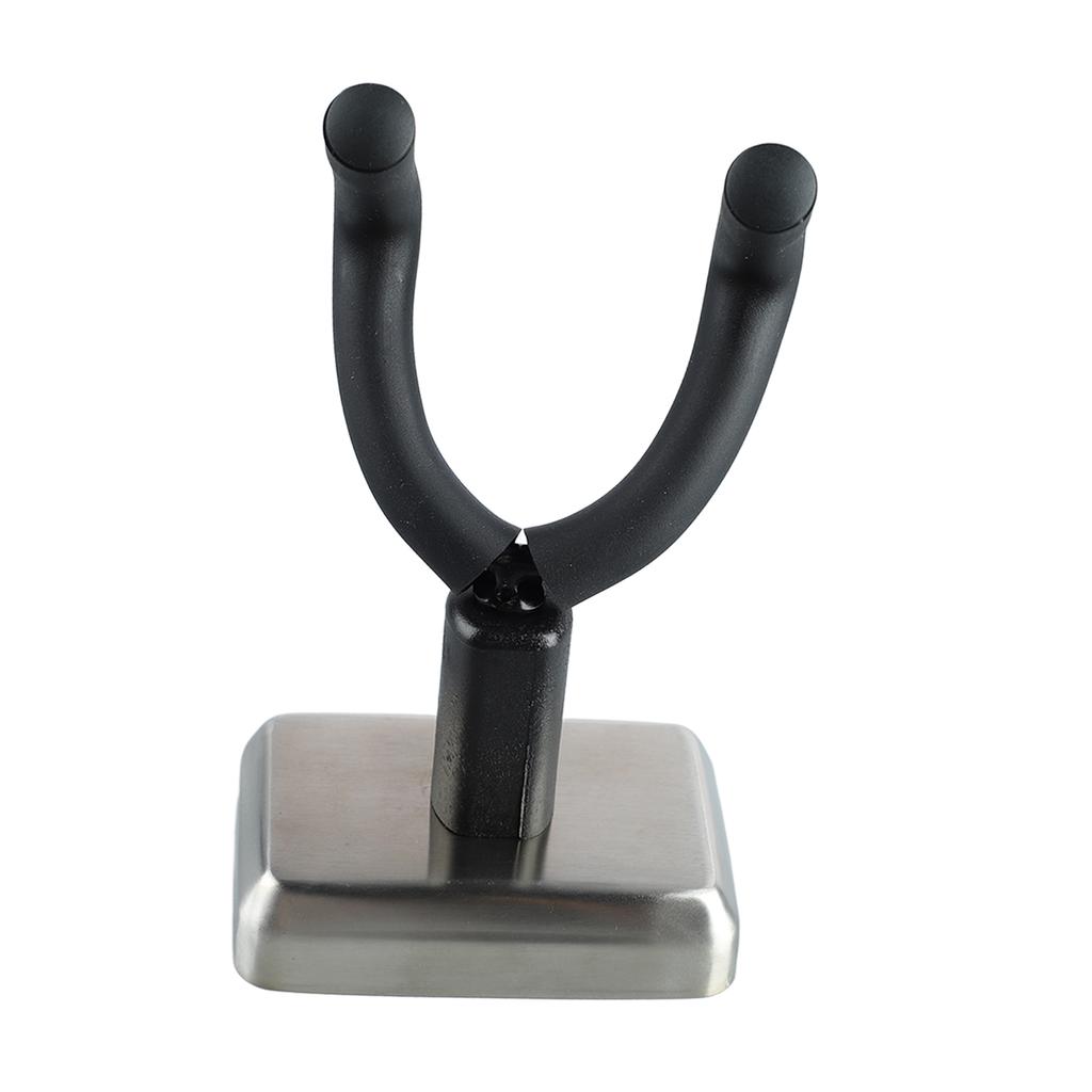 Guitar Wall Hanger Metal Sponge Sleeve Space Saving Square Guitar Hook with Screws