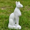 Egyptian Cat God Gold Decor Bastet Statue Commemorate Shaped Ornament Tabletop Resin Craft Desktop Adornment Sand Goddess
