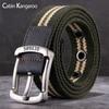 Canvas Belt Men'S Belt Casual Canvas Belt Casual Business Cowhide Pin Buckle Men'S Canvas Belt