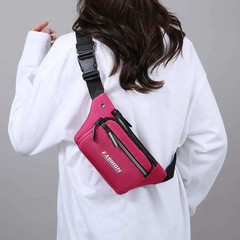 Unisex Fashion Waist Bag - Large Phone Fanny Pack for Men & Women (Water-Resistant Banana Hip Bag for Travel/Outdoor)