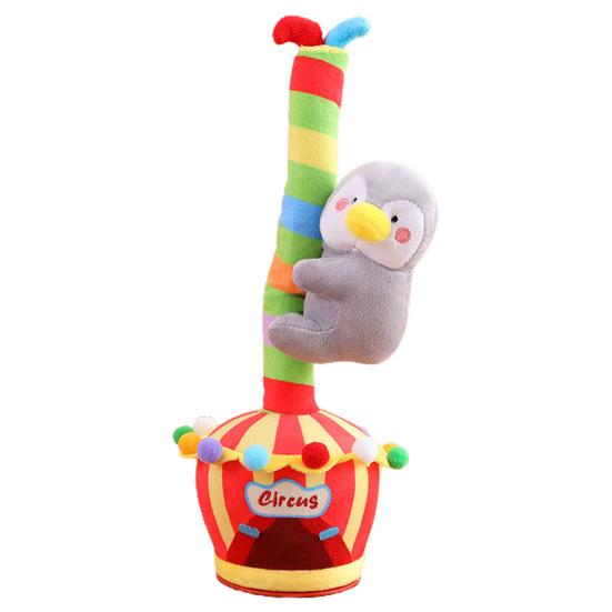 Dancing Climbing Singing Talking Animal Plush Toy Electric Tree Cactus Toy Children Interactive Animal Toy Repeats What