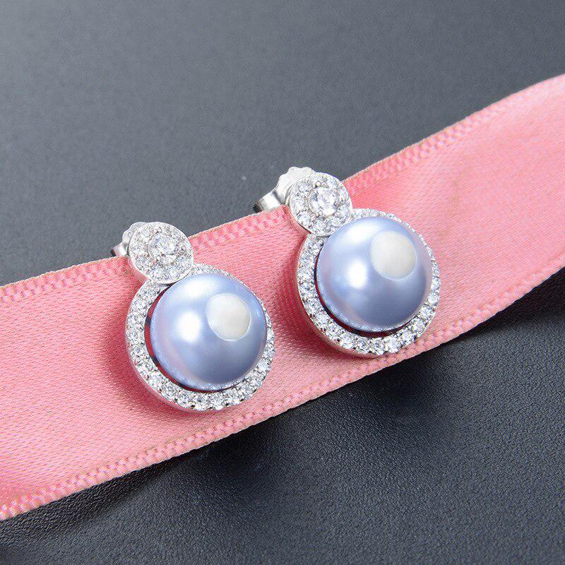 

Танциз стерлингового серебра 925 пробы циркон серьги серьги-капли для женщин подарки на свадьбу