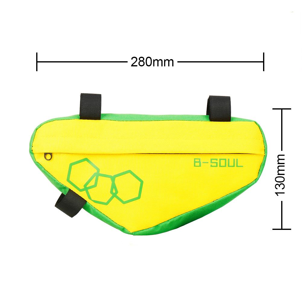 Bicycle Triangle Bag Waterproof Bike Frame Front Tube Bag Pannier Ebike Tool Bag Storage Bag Cycling Accessories