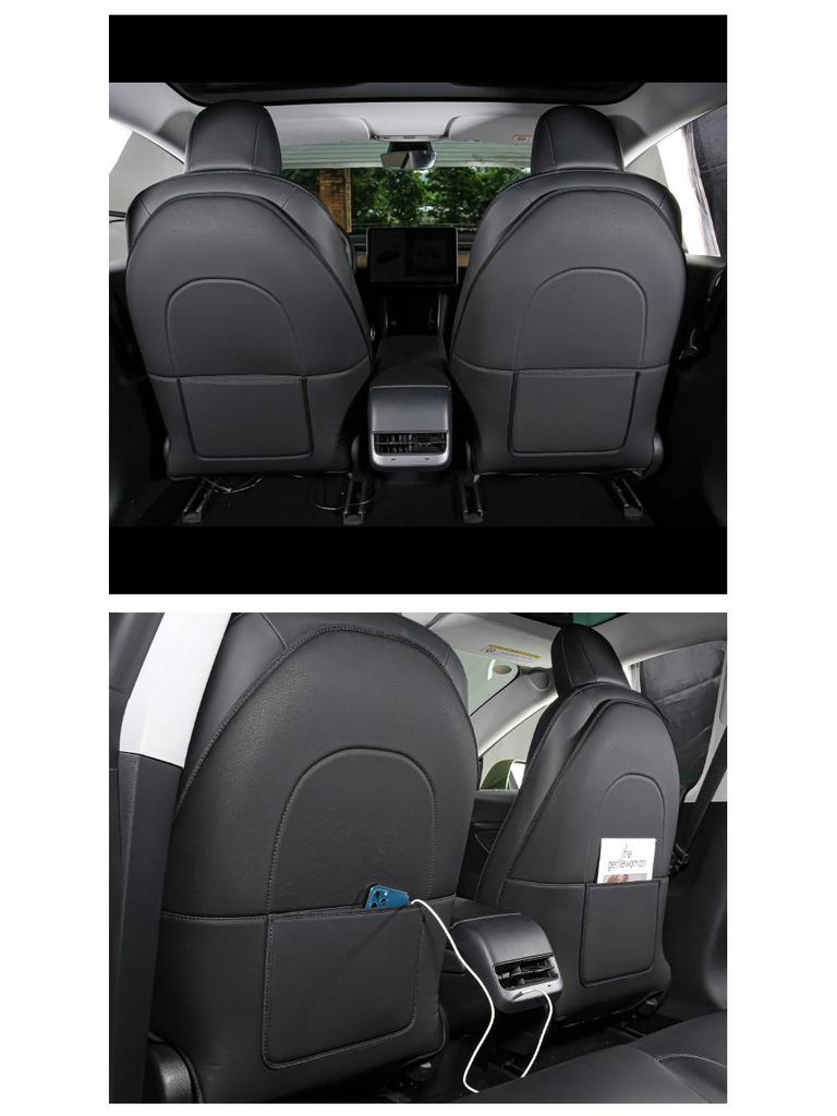 Tesla Model 3/Y Rear Seat Kick Mat Protector