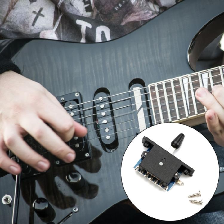 Electric Guitar 3 Way Pickup Selector Switch Guitar 3 Way Toggle Switch with Plastic Tip Guitar Pickup Lever Switch