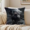 Game Philosophical NNieR AAutomata Cushion Cover Pillowcase Antidustmite Living Room Sofa Decor Cushion Room
