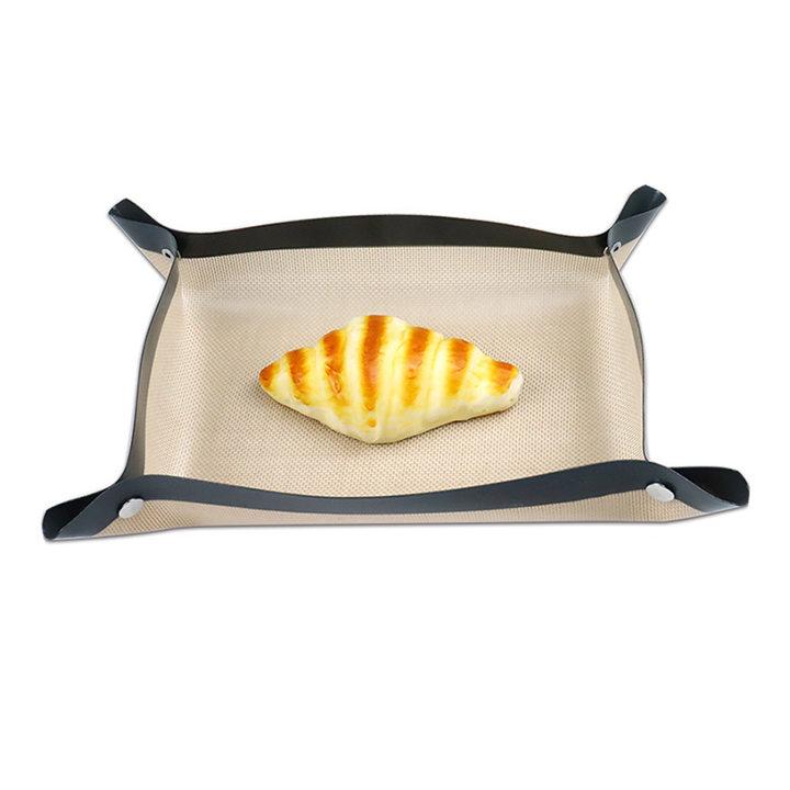 

1/2pcs Silicone Baking Mat with Button Non-stick Oven Liners Reusable Heat Resistant Pastry Mat Leak-Proof Kitchen Baking Tools