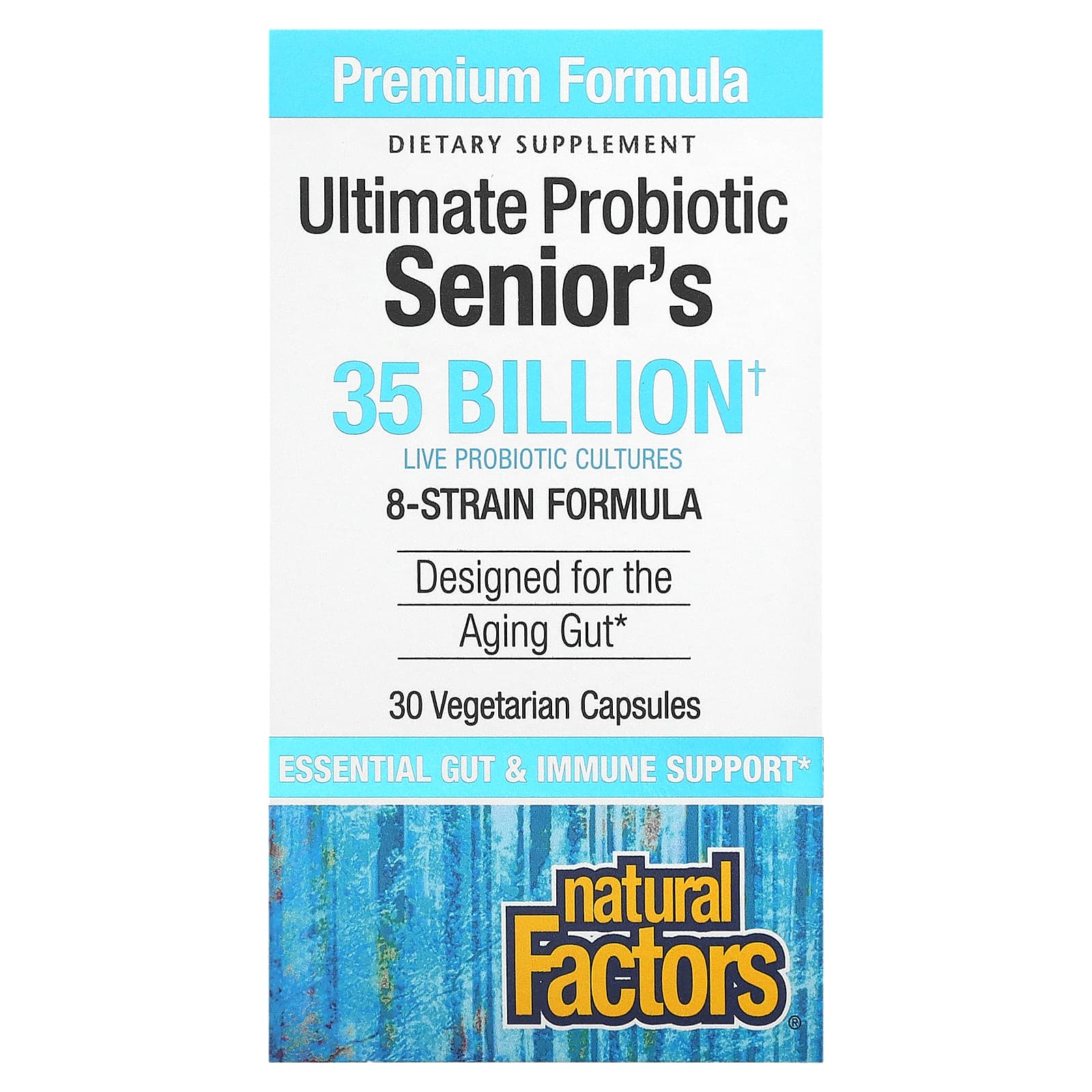 

Ultimate Probiotic, Senior, 35 Billion CFU, 30 Veggie Caps