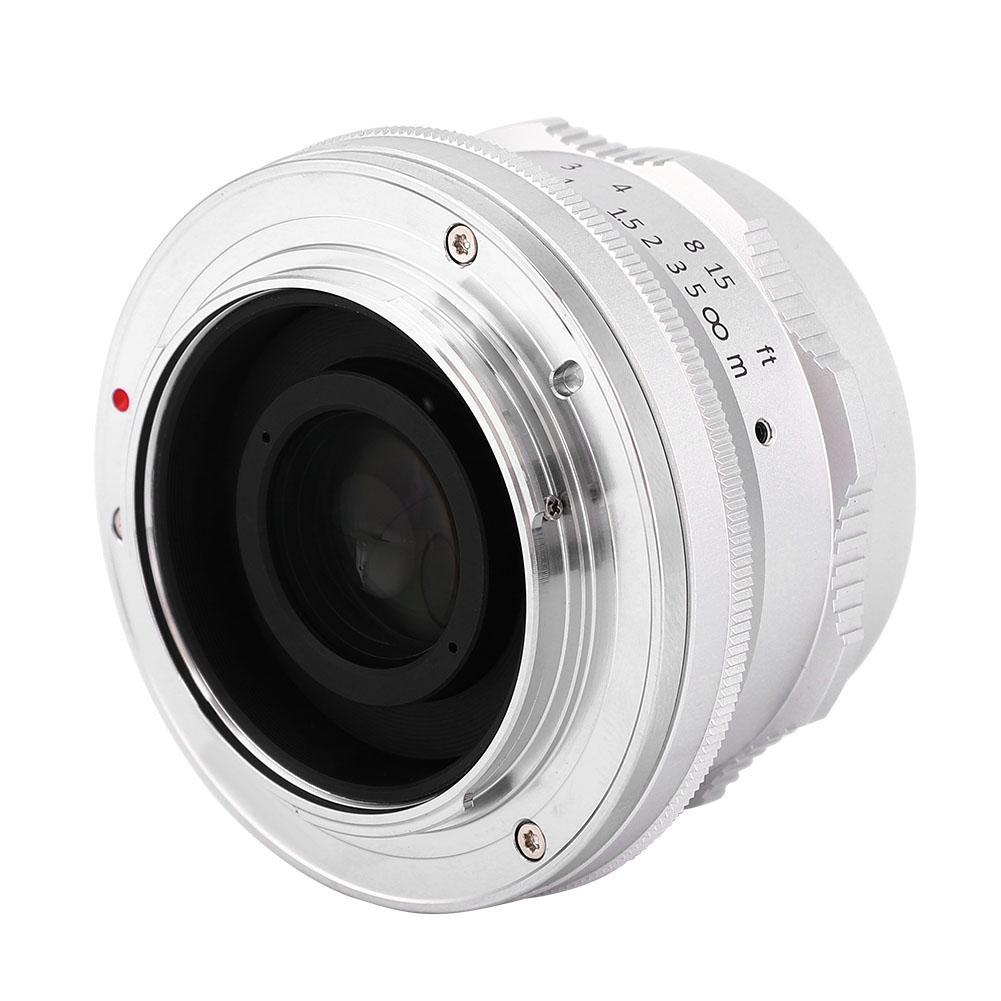 7artisans 35mm F1.2 Obiettivo a Grande Apertura Messa a Fuoco Manuale per Sony E Mount Fuji FX Mount Olympus