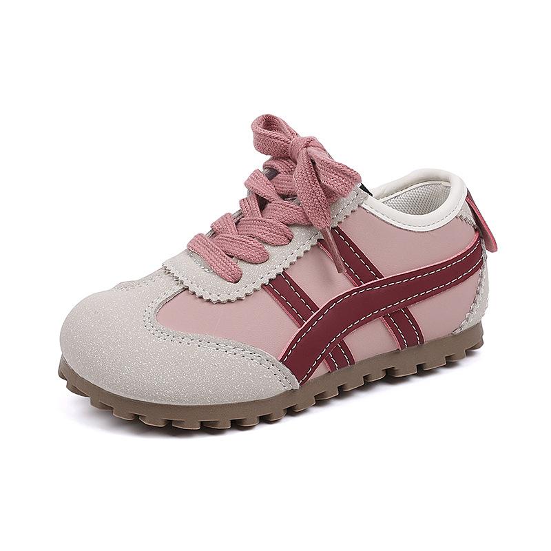 Korean version of children's sports shoes 2025 spring and autumn girls Forrest Gump shoes lightweight soft sole boys running shoes baby classmate tide