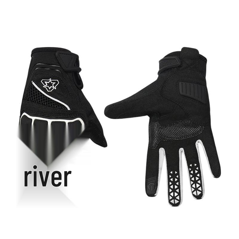 

Lishi Men s Full-Finger Four-Season Cycling Gloves