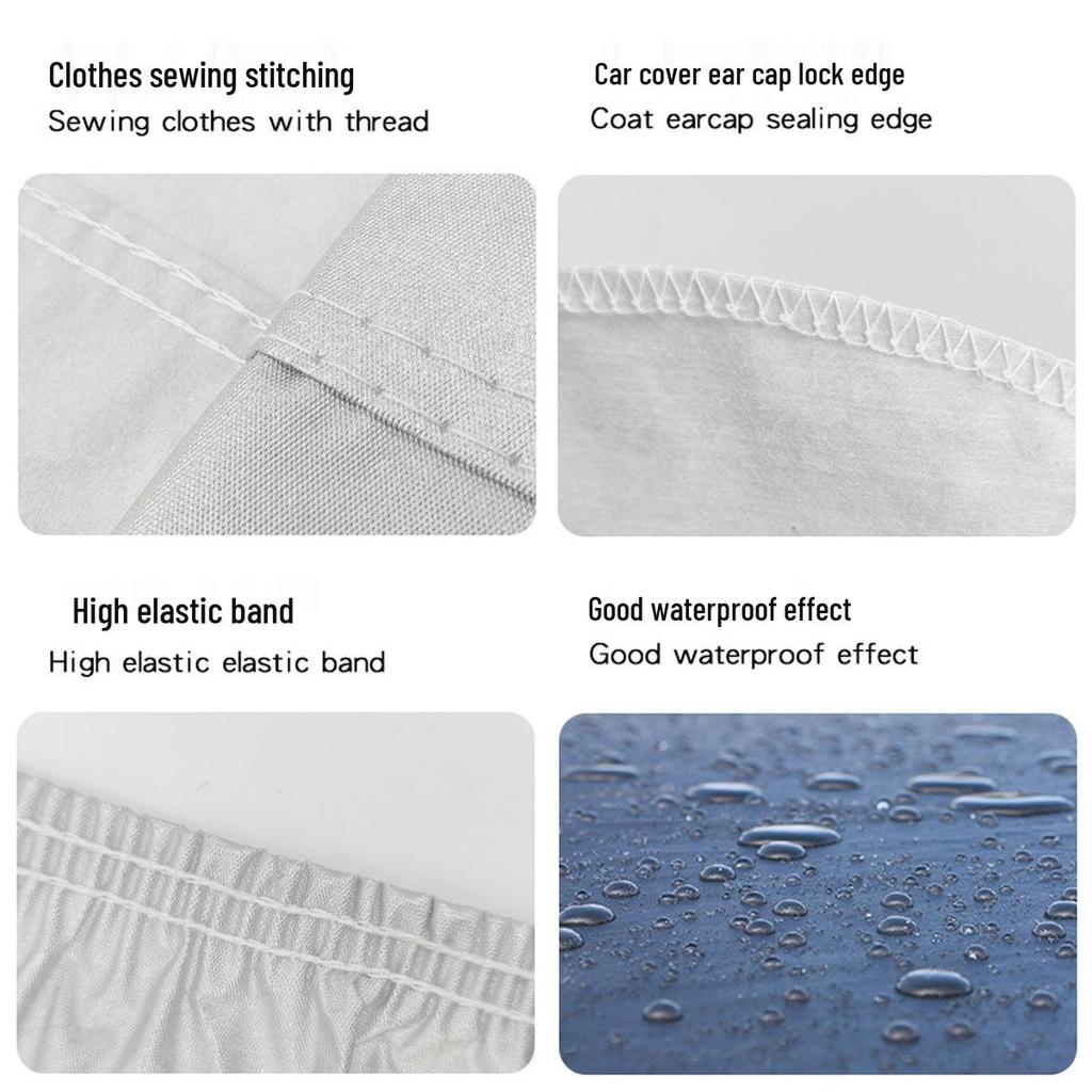 Thickened Oxford Car Cover: Full Protection & Heat Insulation with Cotton Layer