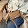 Genuine leather bag for women  new trendy white crossbody bag, light luxury small square bag, high-end single shoulder bag