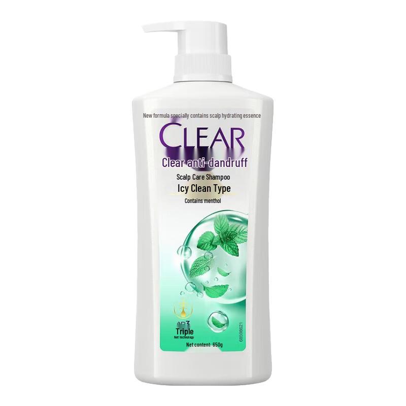 Clear Anti-Dandruff Icy Cool Scalp Care Shampoo Set