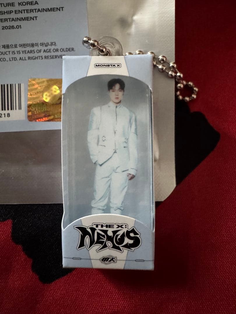 

[USED] MONSTA X THE X: NEXUS Shownu Miniature Keychain