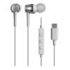 Audio-Technica ATH-CKD3C WH Earphones Microphone USB Type-C Wired 1.2m Canal Type White