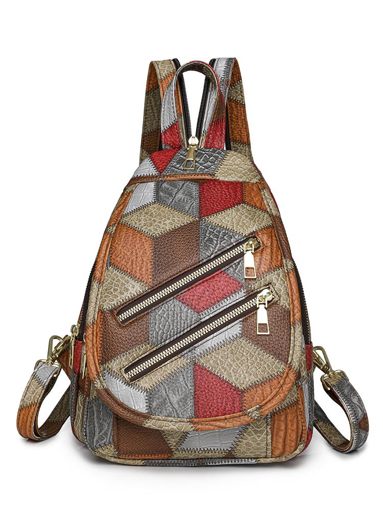 Fashion Women's Backpack Large Capacity Shoulder Bag Waterproof Chest Bag Multi Functional Crossbody Bag High Quality Handbags
