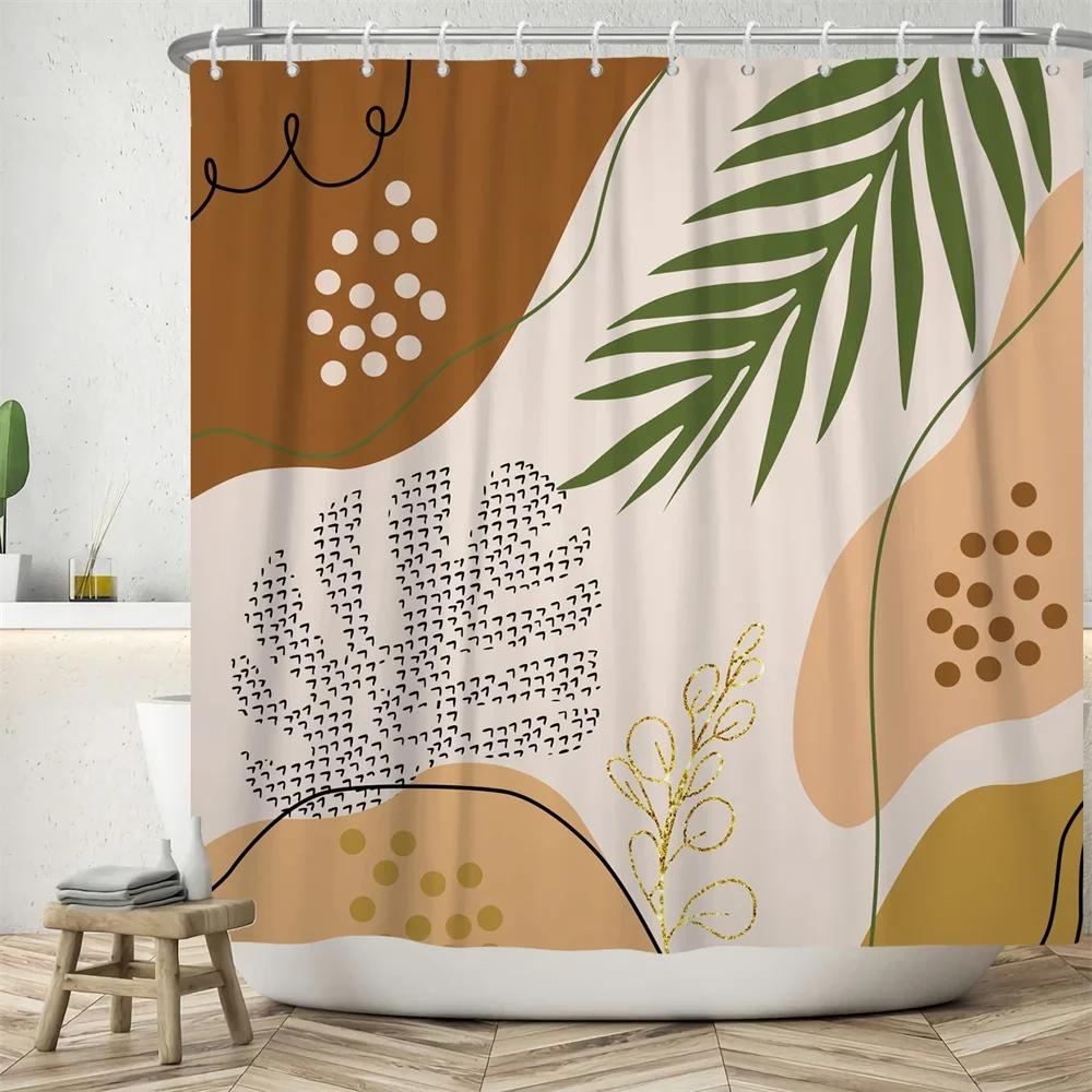Vibrant Sunburst Print Water-resistant Shower Curtain with Bold Colors and Dynamic Design for Energetic Bathroom Decor
