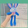 Plush Jinnew Dopamine Rabbit Keyring With Pull Out Design For Backpack Gift