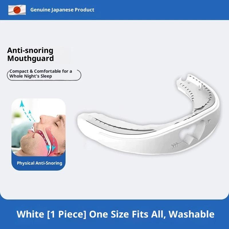 Anti Snoring Mouthguard with Case - Reusable Dental Guard for Snore & Bruxism Relief