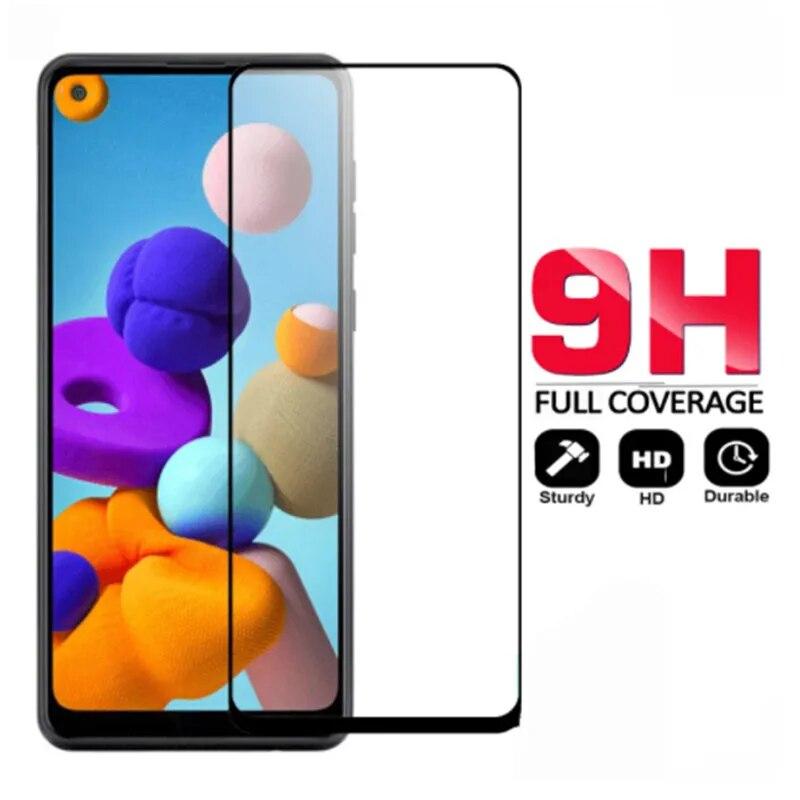 9H Tempered Glass for Samsung Galaxy A21s Screen Protector for Samsung A21S Galaxy A21 S Protective Glass Film
