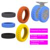 8PCS Silicone Luggage Wheel Protectors Protect Your Suitcase and Reduce Rolling Noise
