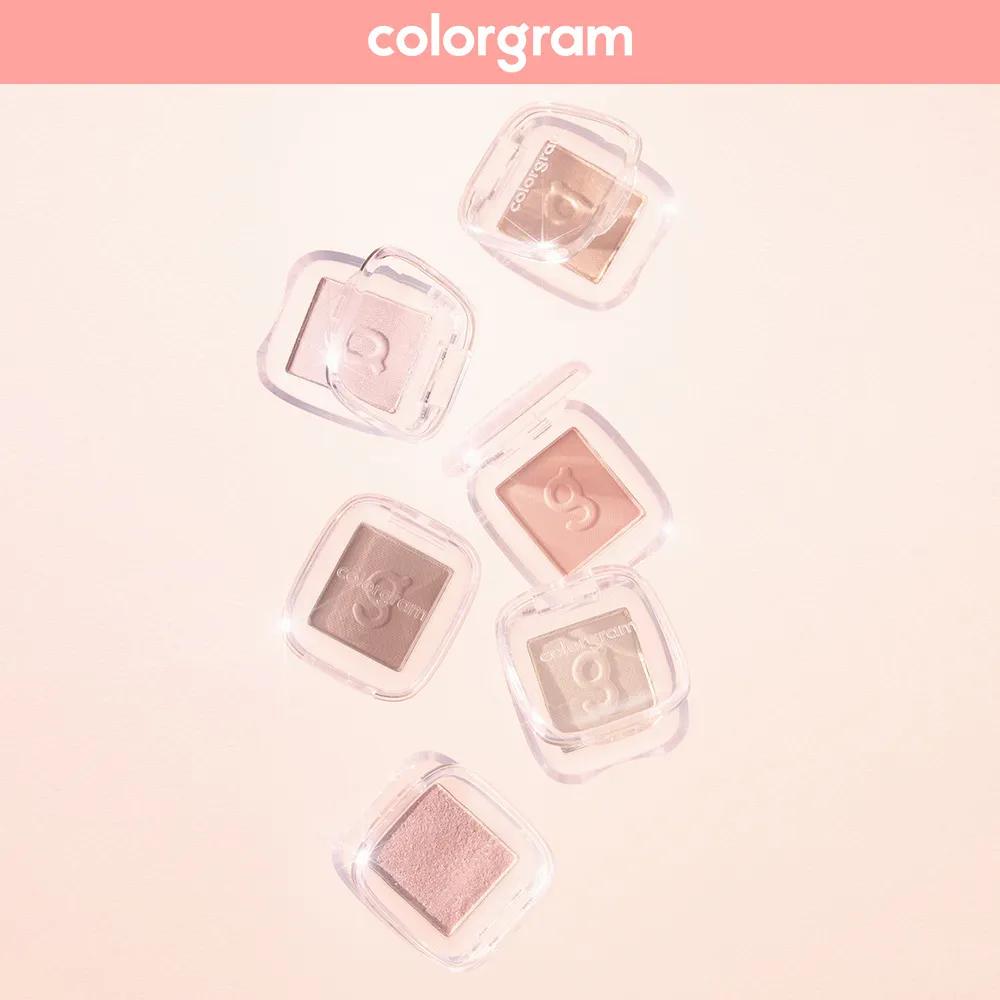 colorgram Single Cube Shadow 28 Options 02 Peach Beige