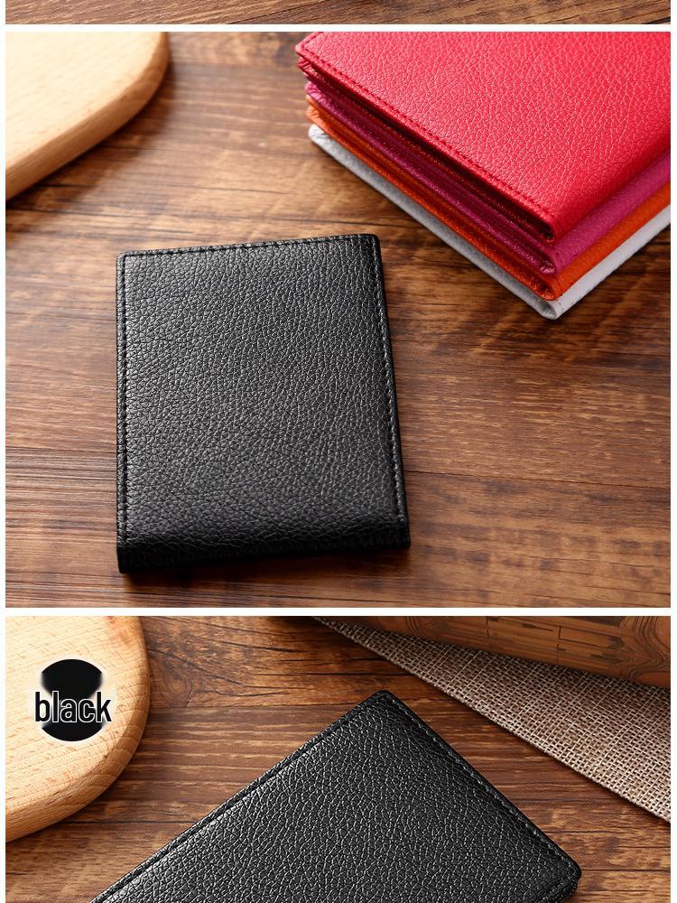 Ultradünner Führerschein- und Multi-Kartenhalter - Damen-Dokumentenhülle für Fahrzeugschein