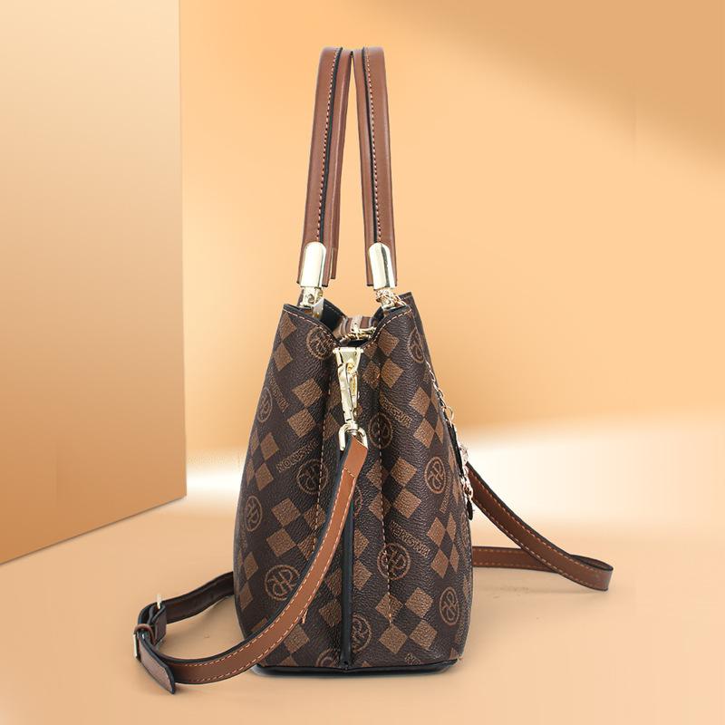 Tote Bag 2025 New Versatile Single Shoulder Oblique Span Portable Women's Bag Large Capacity Mother Bag Women