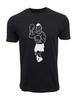 Unisexs Mike T Punch Retro Gaming Shirt Boxing Iron Style Tee Black