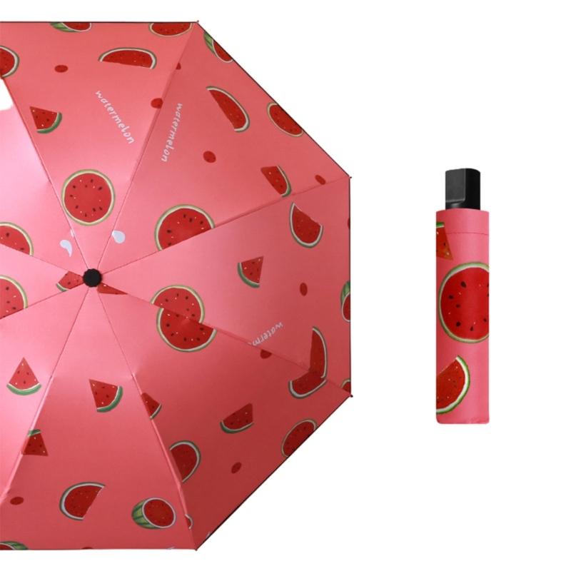 Tragbare Sonnenschutzschirme mit widerstandsfähiger schwarzer Beschichtung, Frucht