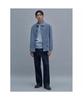 Shift.G Relaxed Cotton Coverall Sky Blue