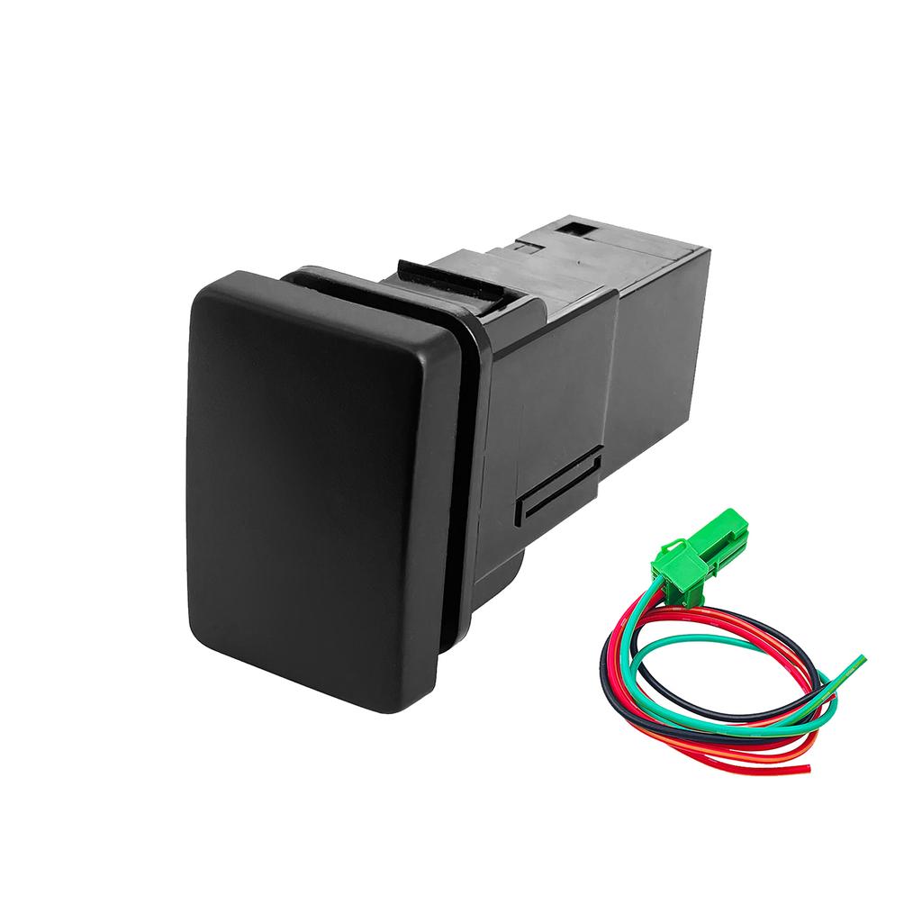 Led Fog Lights Push Switch Beacon On Off / Horn Momentary Button For Toyota PRADO Camry Altis Corolla RAV4 4Runner Highlande