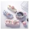 Honeyfluff - Chenille Animal Ear Face Wash Headband