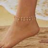 Vintage Boho Rhinestone Butterfly Pendant Anklet For Women Bohemian Summer Beach Anklets On Foot Ankle Bracelets Jewelry