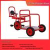 Children's Double Pedal Tricycle with Basket for Outdoor Play