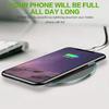 10W Fast Wireless Charger Qi Wireless Charging Pad for iPhone Samsung Huawei Xiaomi Doogee Ulefone Mobile Phones