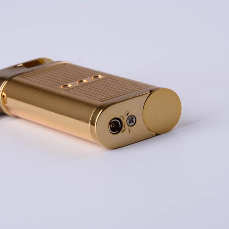 Creative Retro Luxury Inflatable Pipe Lighter with Logo