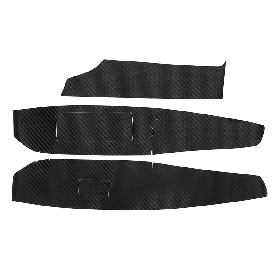 Carbon Fiber Look 3D Car Interior Decor Kits Trim Sticker For Toyota Camry 2018-2020