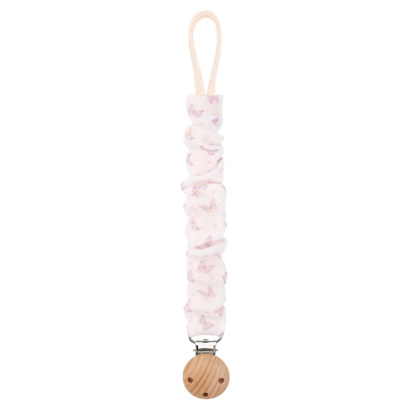 Baby Pacifier Clip Chain Secure Dummy Nipple Holder Strap Belt Lost Prevention Rope for Infants Toddler Prevents Loss