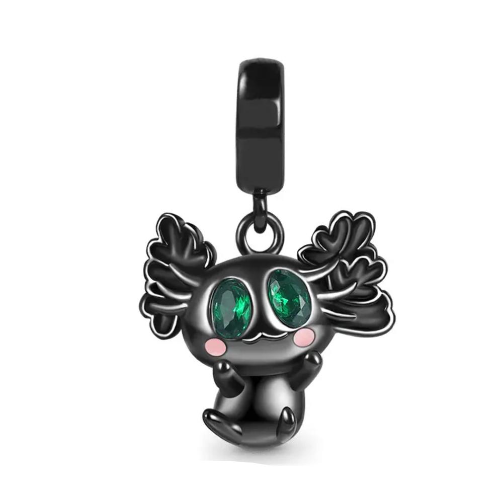 Brand New Copper Metal All Saints' Day Skull Bat Spider Pendant Bead Component Trinket Bead Component Compatible With Authentic Original Charm Bead